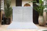 Pearl Gray Brick Texture Berber