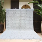 Pearl Gray Brick Texture Berber