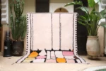 Blush Pink Patchwork Beni Ourain