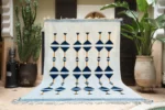 Navy Amber Diamond Berber
