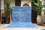 Sky Blue Plush Berber Shag