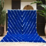Royal Blue Chevron Berber