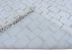 Pearl Gray Brick Texture Berber - Image 11