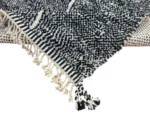 Charcoal X-Motif Kilim - Image 11