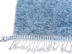 Sky Blue Plush Berber Shag - Image 12