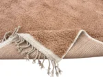 Caramel Abstract Terrain Berber Rug - Image 13