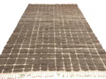Espresso Brown Grid Berber - Image 2