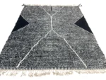 Charcoal X-Motif Kilim - Image 2