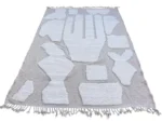 Stone Gray Sculptural Relief Berber - Image 2