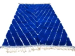 Royal Blue Chevron Berber - Image 2