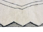 Ivory Abstract Lines Beni Ourain - Image 3