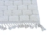 Pearl Gray Brick Texture Berber - Image 3
