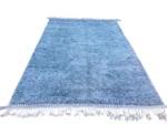 Sky Blue Plush Berber Shag - Image 3