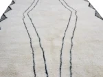 Ivory Abstract Lines Beni Ourain - Image 4