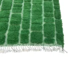 Forest Green Grid Berber - Image 4