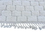 Pearl Gray Brick Texture Berber - Image 4