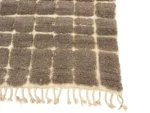 Espresso Brown Grid Berber - Image 4
