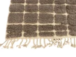Espresso Brown Grid Berber - Image 5