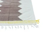 Saffron Stepped Diamond Kilim - Image 5