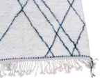 Ivory Navy Diamond Beni Ourain - Image 6