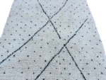Ivory Diamond Dotted Beni Ourain - Image 6