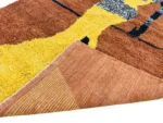 Terracotta Silhouette Figurative Boujad Rug - Image 6