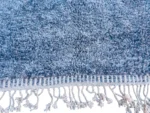Sky Blue Plush Berber Shag - Image 7