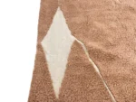 Caramel Abstract Terrain Berber Rug - Image 8