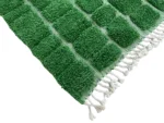 Forest Green Grid Berber - Image 9