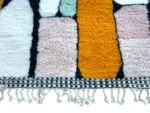 Blush Pink Patchwork Beni Ourain - Image 9