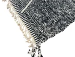Charcoal X-Motif Kilim - Image 9