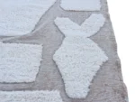Stone Gray Sculptural Relief Berber - Image 9