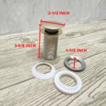 Brass Push-Up Sink Drain - Image 2