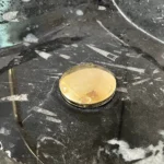 Brass Push-Up Sink Drain