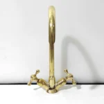 Brass Gooseneck Faucet Single Hole - Image 4