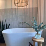 Brushed Nickel Wall Mounted Faucet - Image 2