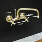 Curved Wall Mount Faucet - Image 3