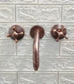 Engraved Copper Wall Mounted Faucet - Image 5