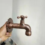 Handmade Brass Water-Tap - Copper Finish - Image 2