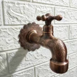 Handmade Brass Water-Tap - Copper Finish - Image 4
