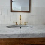 Unlacquered Brass Deck Mounted Faucet - Image 2