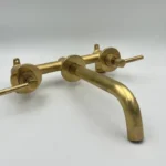 Unlacquered Brass Bathroom Faucet
