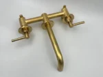 Unlacquered Brass Bathroom Faucet - Image 3