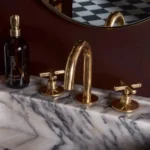 Unlacquered Brass Deck Mounted Faucet - Image 2