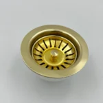 Unlacquered Brass Kitchen Sink Drain - Image 2