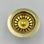 Unlacquered Brass Kitchen Sink Drain