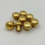 Unlacquered Brass Cabinet Knobs