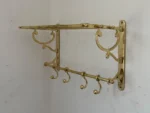Unlacquered Brass Moroccan Towel Rack
