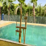 Unlacquered Brass Tub Filler