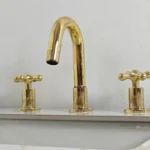 Unlacquered Brass Vanity Faucet